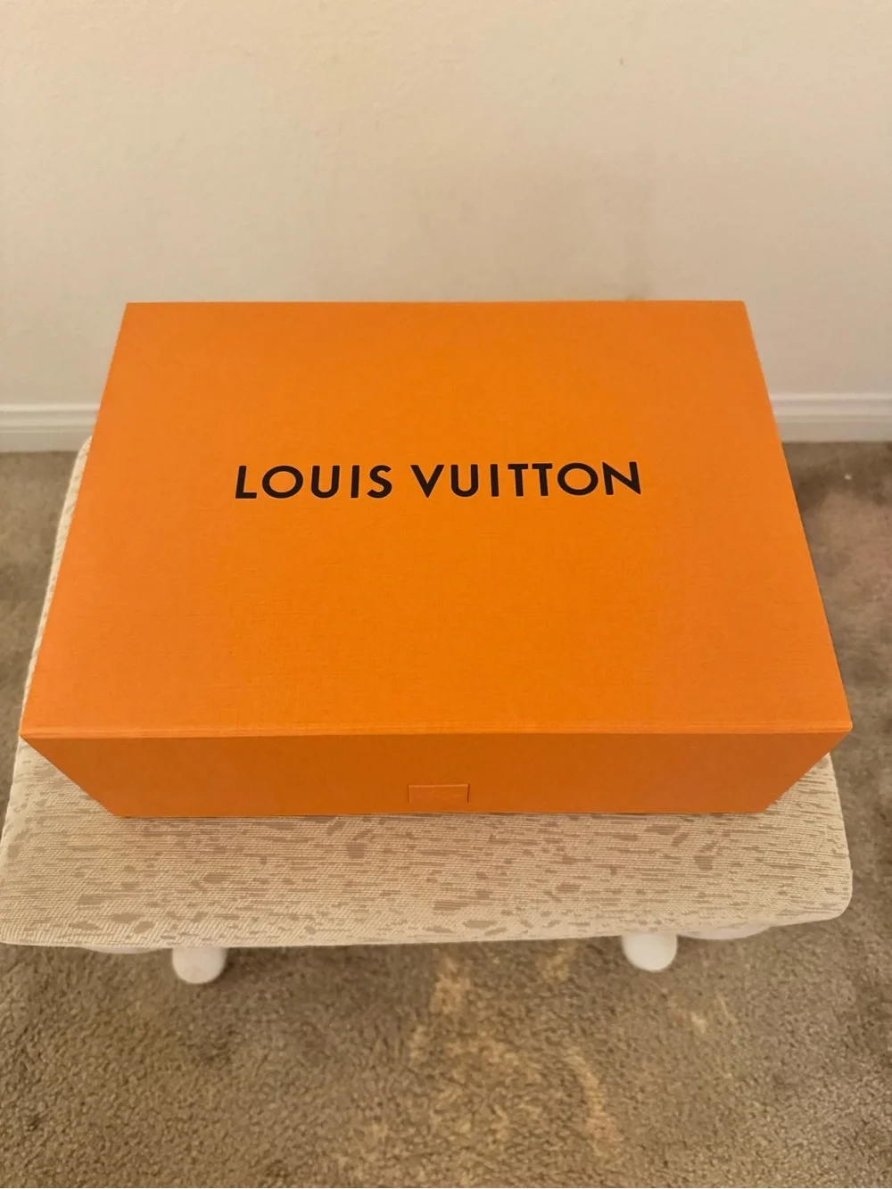 Louis Vuitton Orange Gift Box
